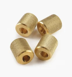 Lee Valley Jig & Fixture Parts>1/4-20 & 5/16-18 Brass Speed Nuts