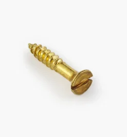 Lee Valley Screws>1/2" #2 Flat-Head Brass Screws