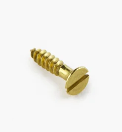 Lee Valley Screws>1/2" #4 Flat-Head Brass Screws