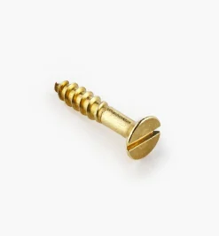 Lee Valley Screws>1" #10 Flat-Head Brass Screws