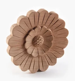 Lee Valley Project Supplies>3 7/8" Hand-Carved Round Appliqué