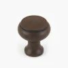 Lee Valley Knobs>1 1/8" Rustic-Iron Finish Knob
