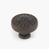 Lee Valley Knobs>1 1/4" Rustic-Iron Finish Knob
