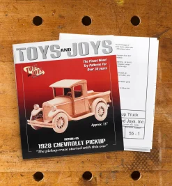 Lee Valley Plans>1928 Chevrolet Pickup Truck Toy Plan