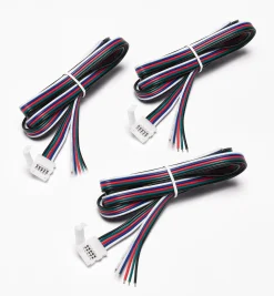 Lee Valley Lighting>48" Extension Connectors For RGB+W LED Tape Lights