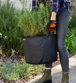 Lee Valley Container Gardening>10 Gallon Mesh Fabric Pot