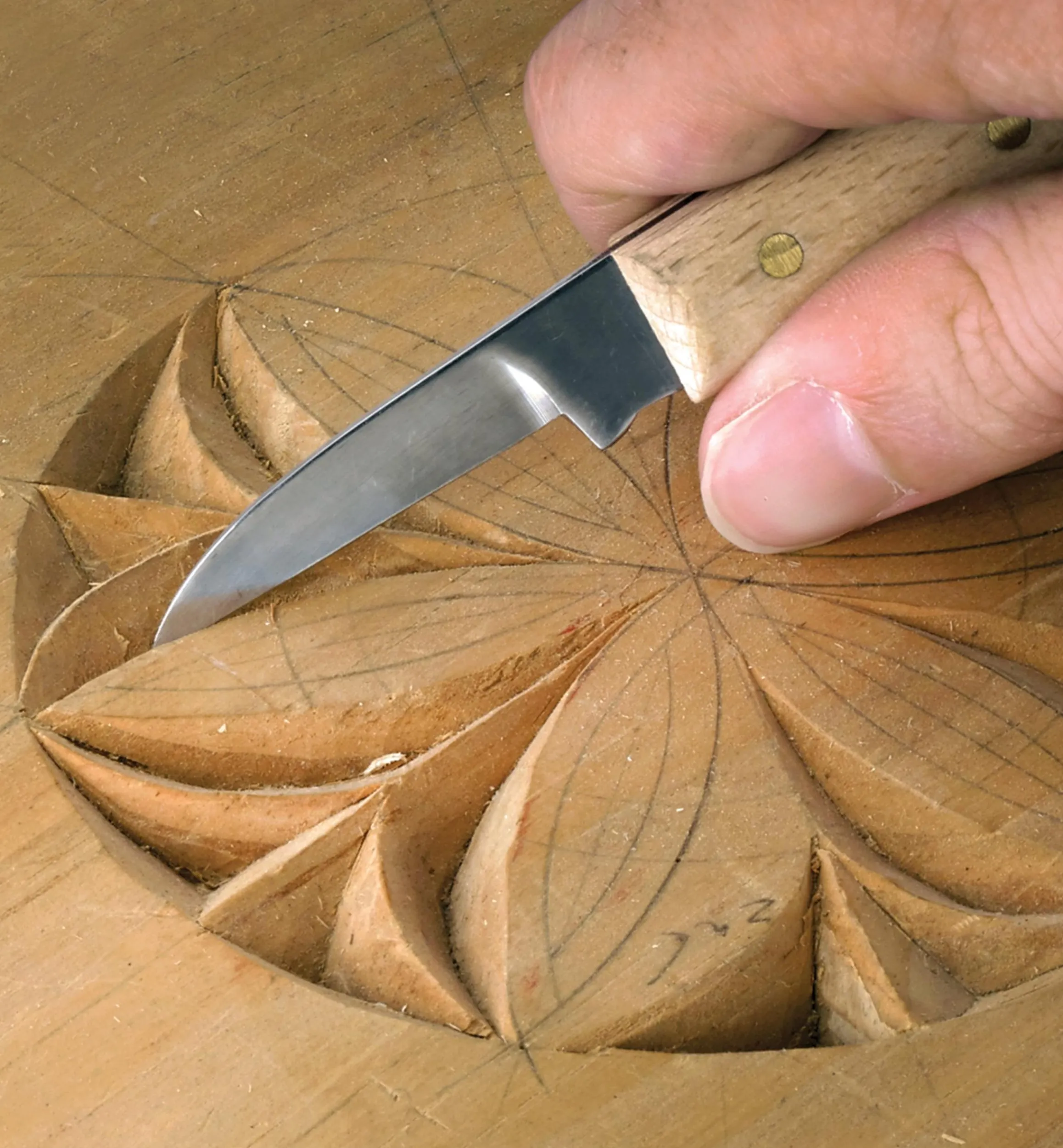 Lee Valley Hand Tools>#8 German Chip Carving Knife