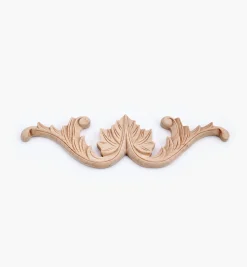Lee Valley Project Supplies>10" Hand-Carved Horizontal Appliqué