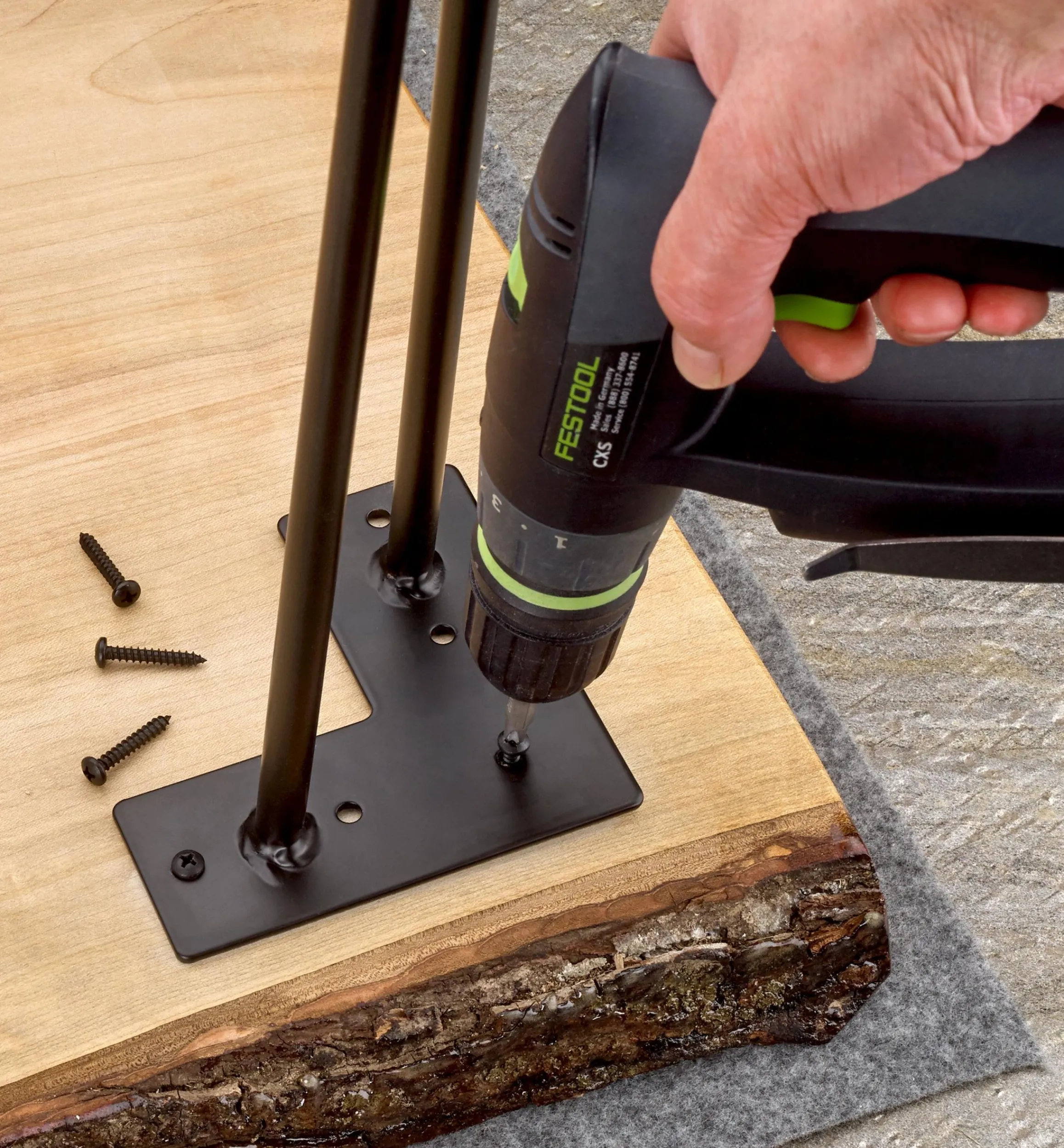 Lee Valley Table Hardware>28" Steel Hairpin Leg