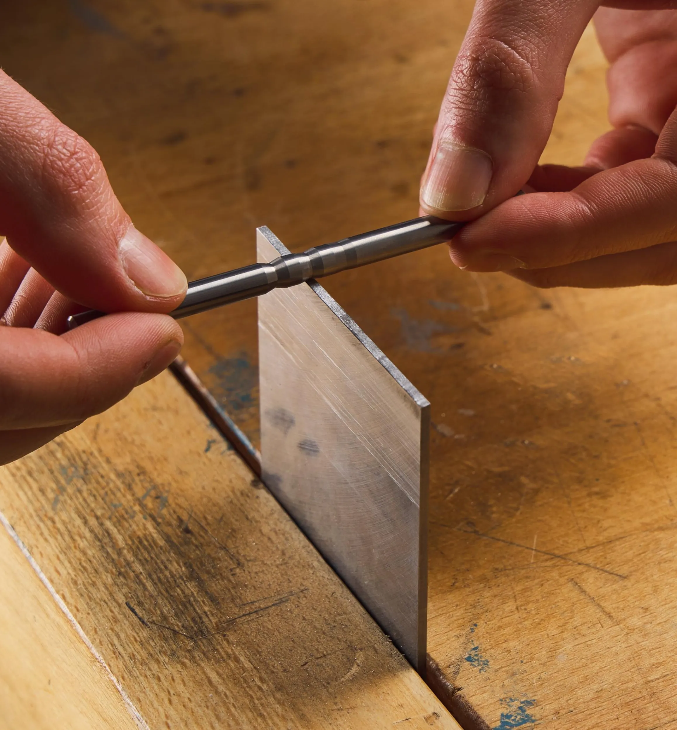 Lee Valley Sharpening>Accu-Burr Burnishing Rod For Scraper Plane Blades