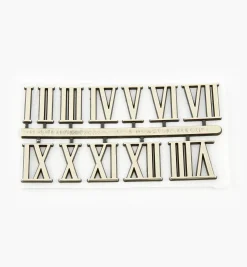 Lee Valley Project Supplies>Adhesive-Backed Roman Numerals