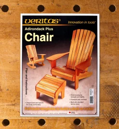Lee Valley Plans>Adirondack Plus Chair & Footstool Plan