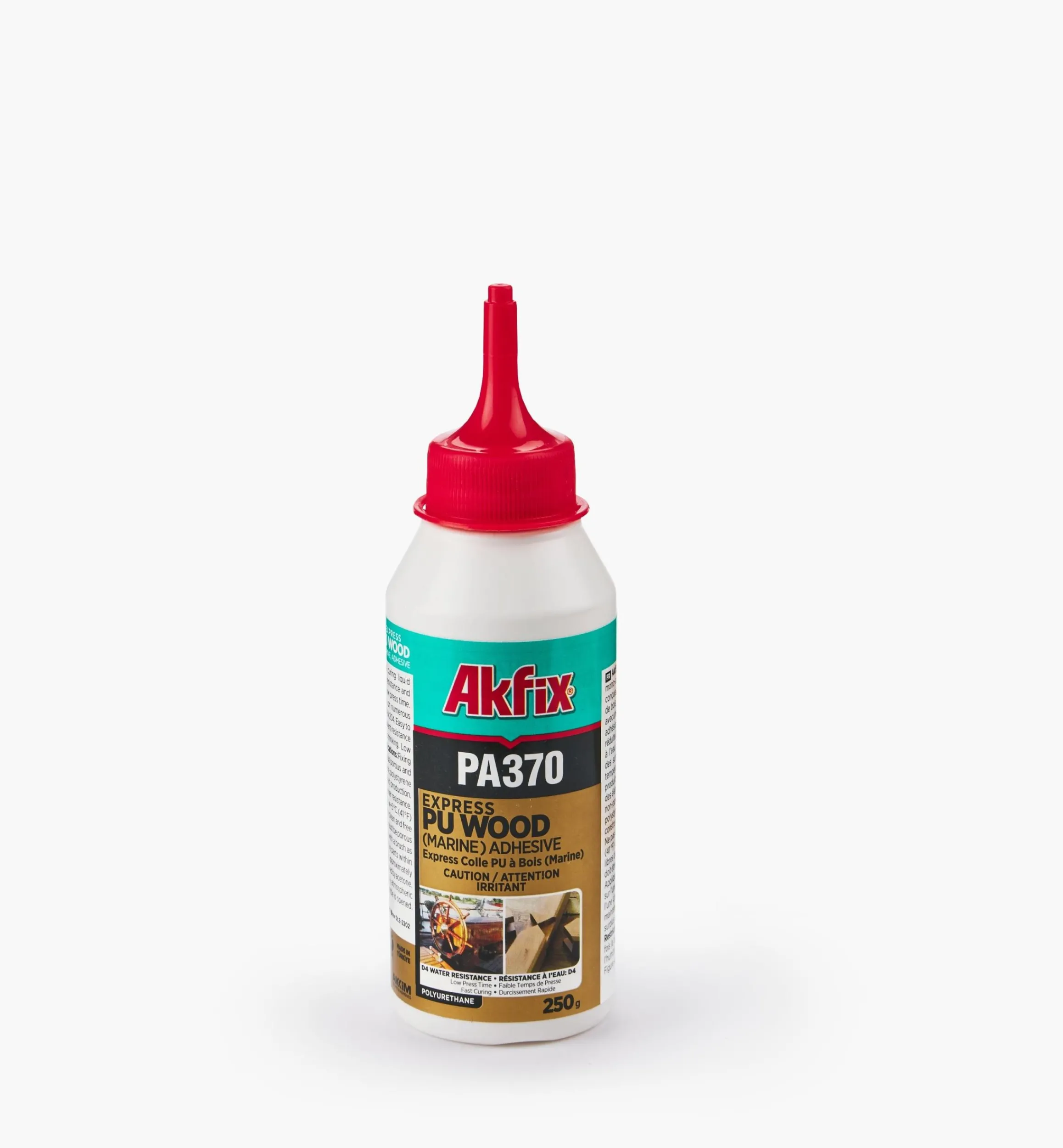 Lee Valley Supplies>Akfix PA370 Express PU Wood Glue (Marine Adhesive)