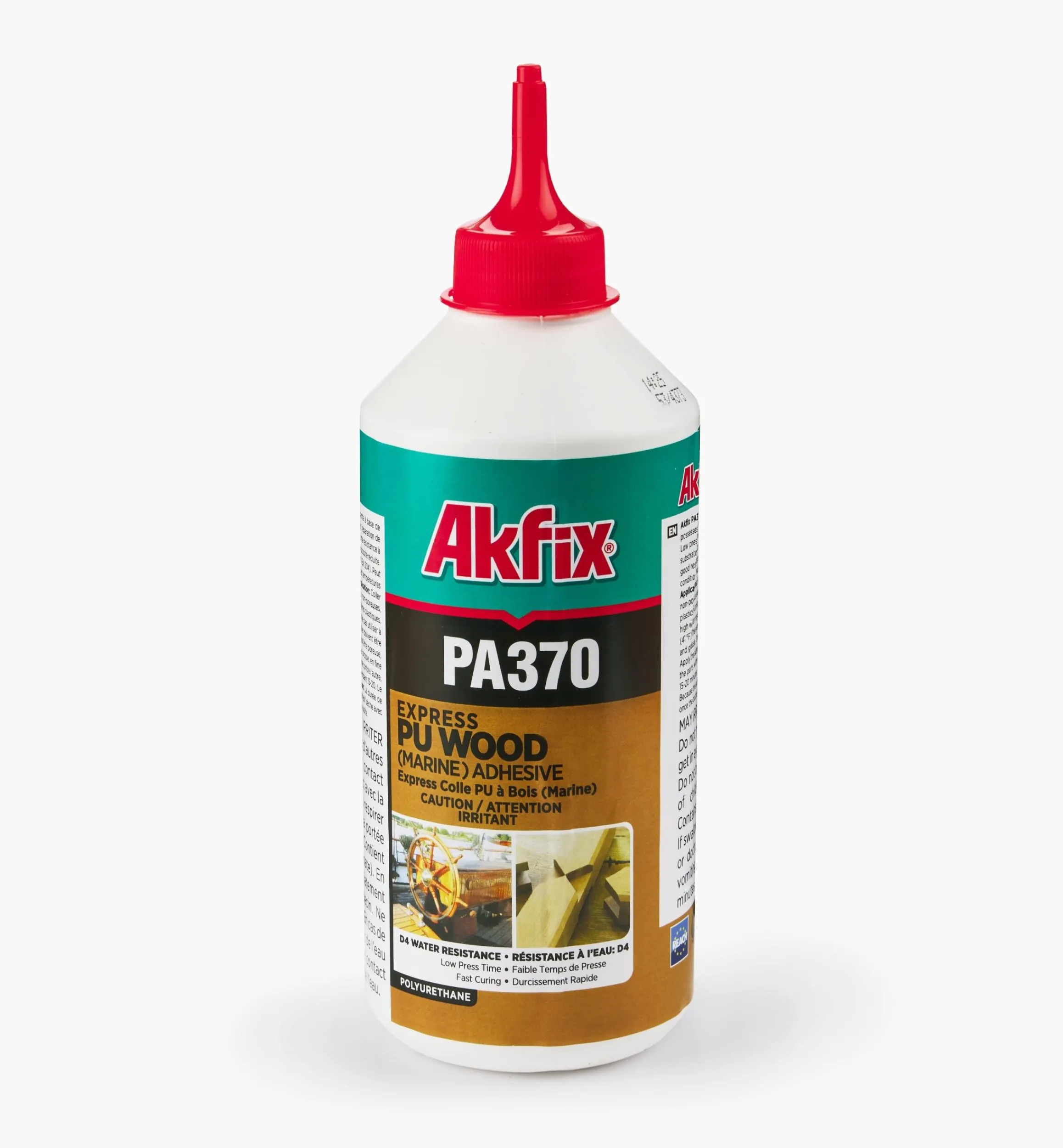 Lee Valley Supplies>Akfix PA370 Express PU Wood Glue (Marine Adhesive)