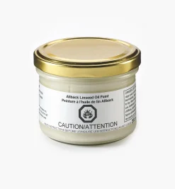 Lee Valley Supplies>Allbäck Barley White Linseed Oil Paint