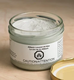 Lee Valley Supplies>Allbäck Gray Linseed Oil Wax