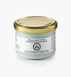 Lee Valley Supplies>Allbäck Ice Blue Linseed Oil Paint