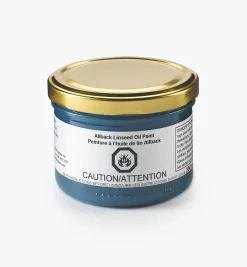 Lee Valley Supplies>Allbäck Old Blue Linseed Oil Paint