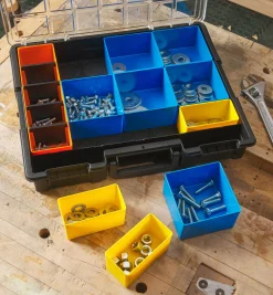 Lee Valley Storage Organization>Allit Pro 15-Compartment Modular Storage Case