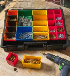 Lee Valley Storage Organization>Allit Pro 23-Compartment Modular Storage Case