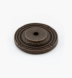 Lee Valley Escutcheons>Antique Bronze Backplate