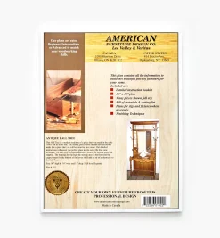 Lee Valley Plans>Antique Hall Tree Plan