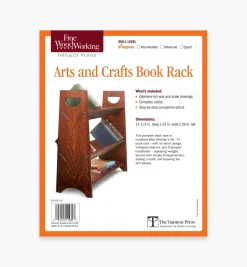 Lee Valley Plans>Arts And Crafts Book Rack Plan