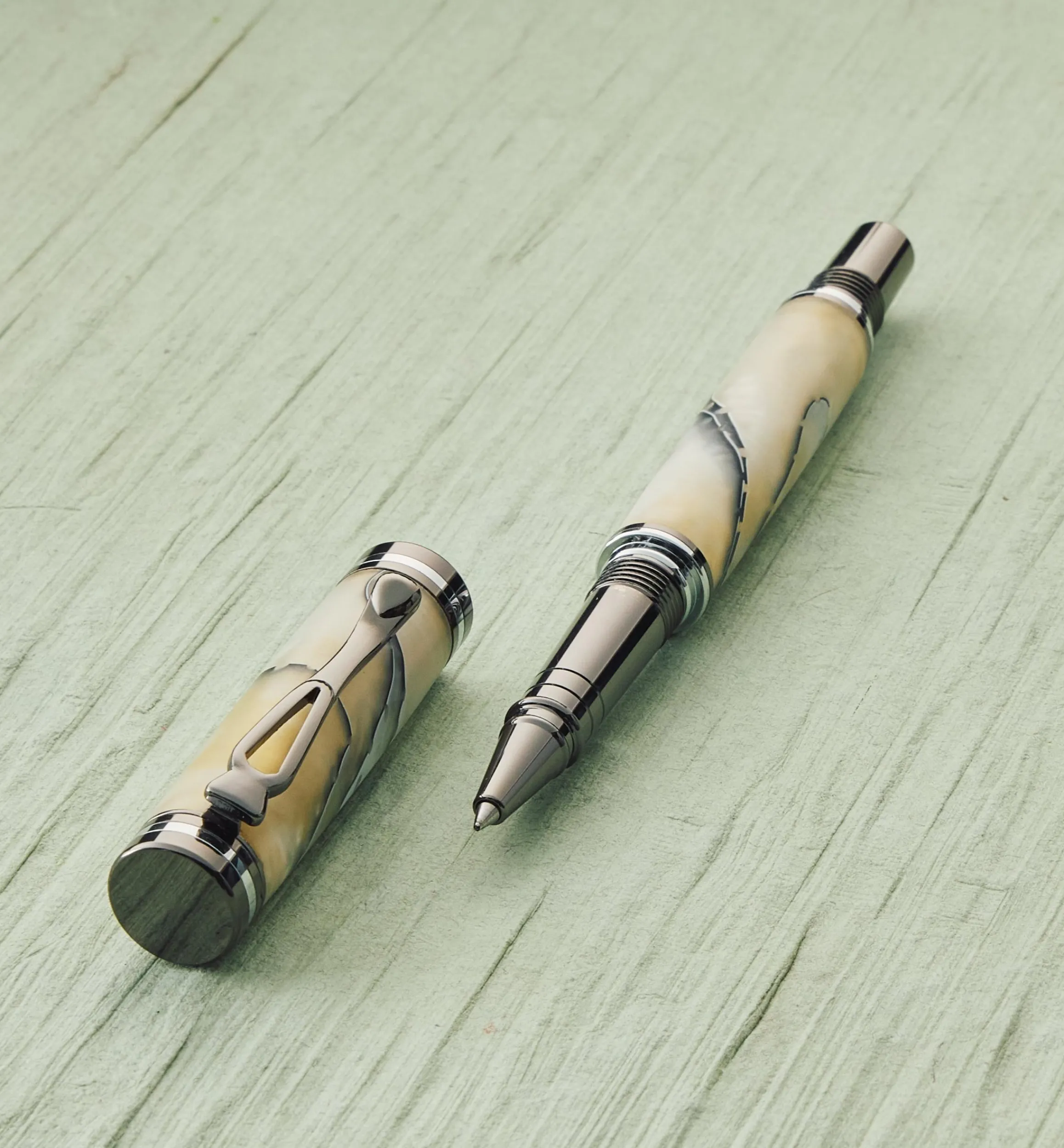 Lee Valley Project Supplies>Atracia Rollerball Pen Hardware