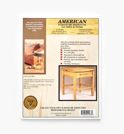 Lee Valley Plans>Aurora End Table Plan