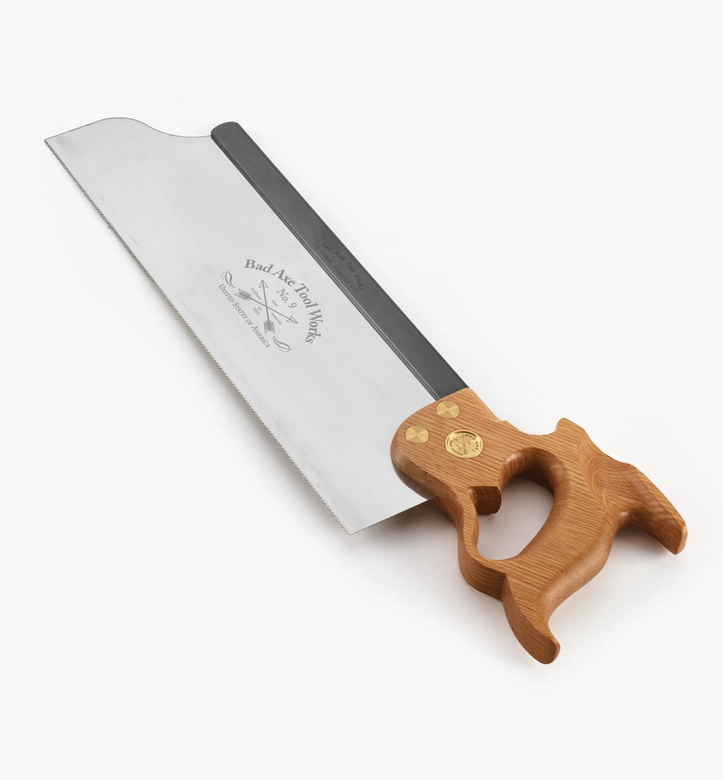 Lee Valley Saws>Bad Axe Right-Hand No. 9 Precision Tenon Saw