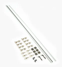 Lee Valley Architectural Hardware>Basic Bifold Cabinet Door Hardware