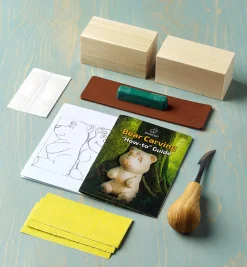 Lee Valley Supplies>BeaverCraft Bear Carving Kit