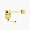Lee Valley Architectural Hardware>Belwith Polished Brass Doorstop With Hook
