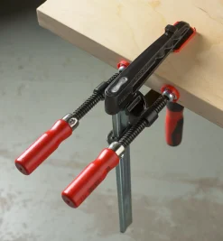 Lee Valley Hand Tools>Bessey Dual-Spindle Edge Clamp