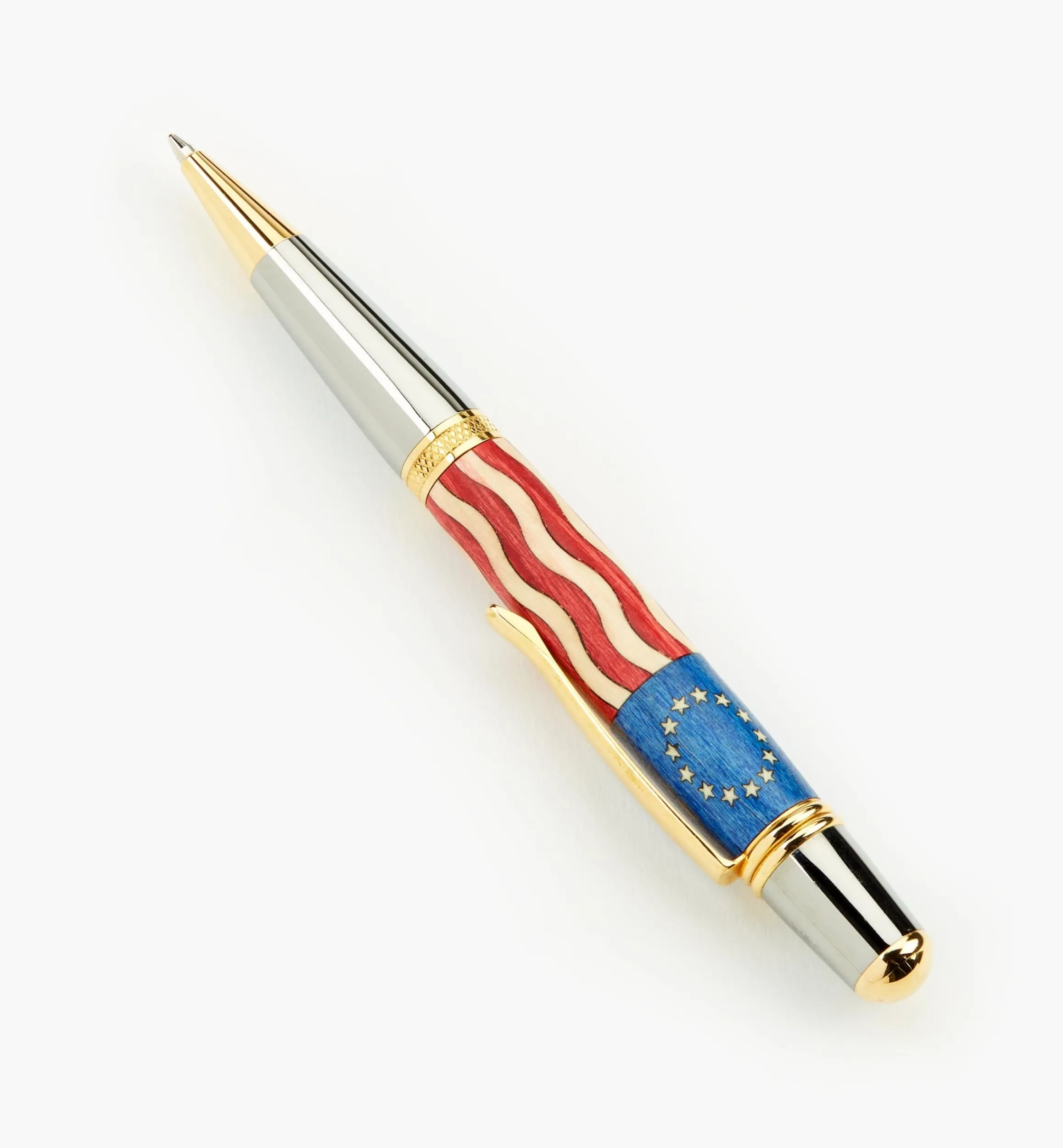 Lee Valley Project Supplies>Betsy Ross Laser-Cut Inlay Kit For Sierra Pen