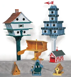Lee Valley Birding>Birdhouse Plans Assortment