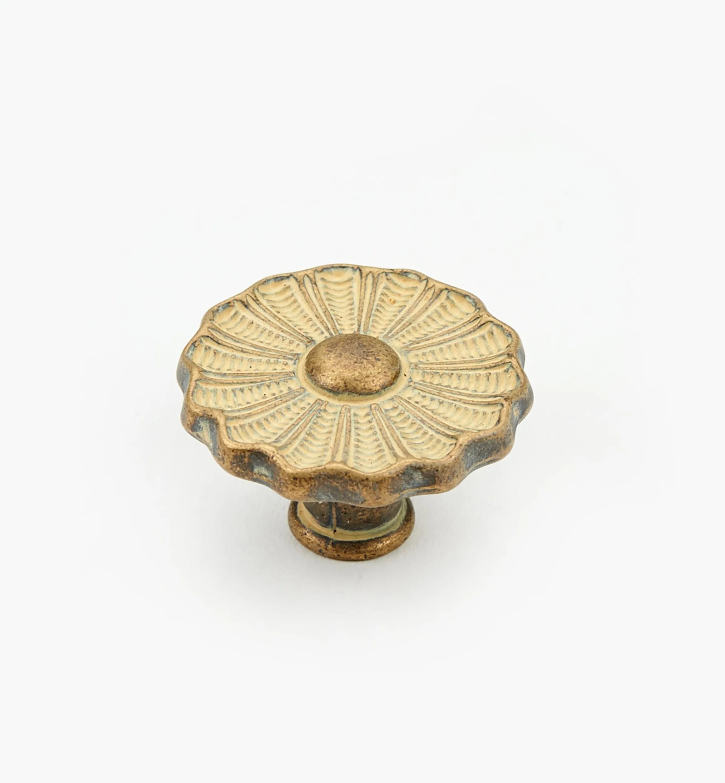 Lee Valley Knobs>Biscayne Antique Blonde Knob