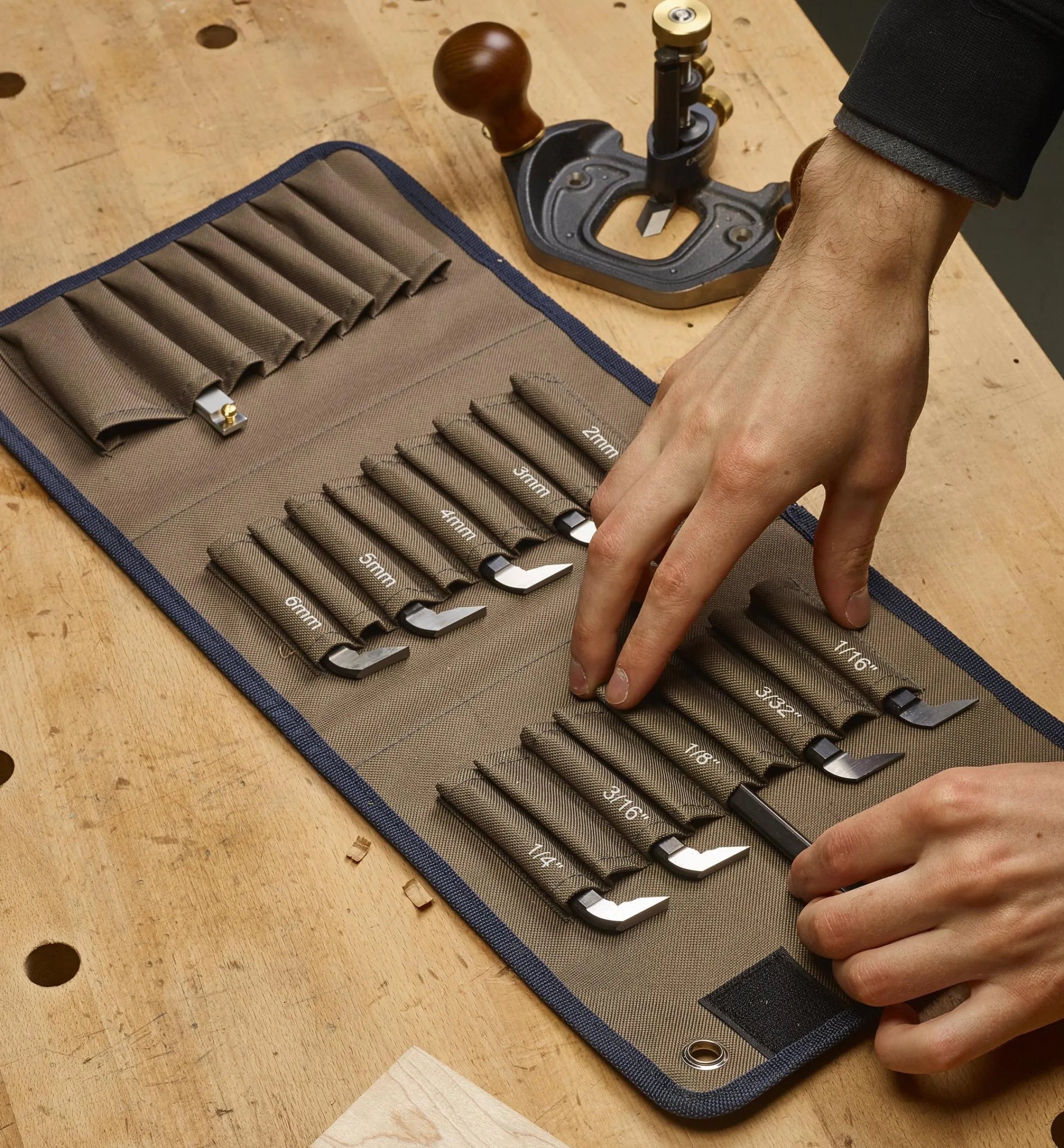 Lee Valley Planes>Blade Roll For Veritas Router And Hinge Mortise Planes