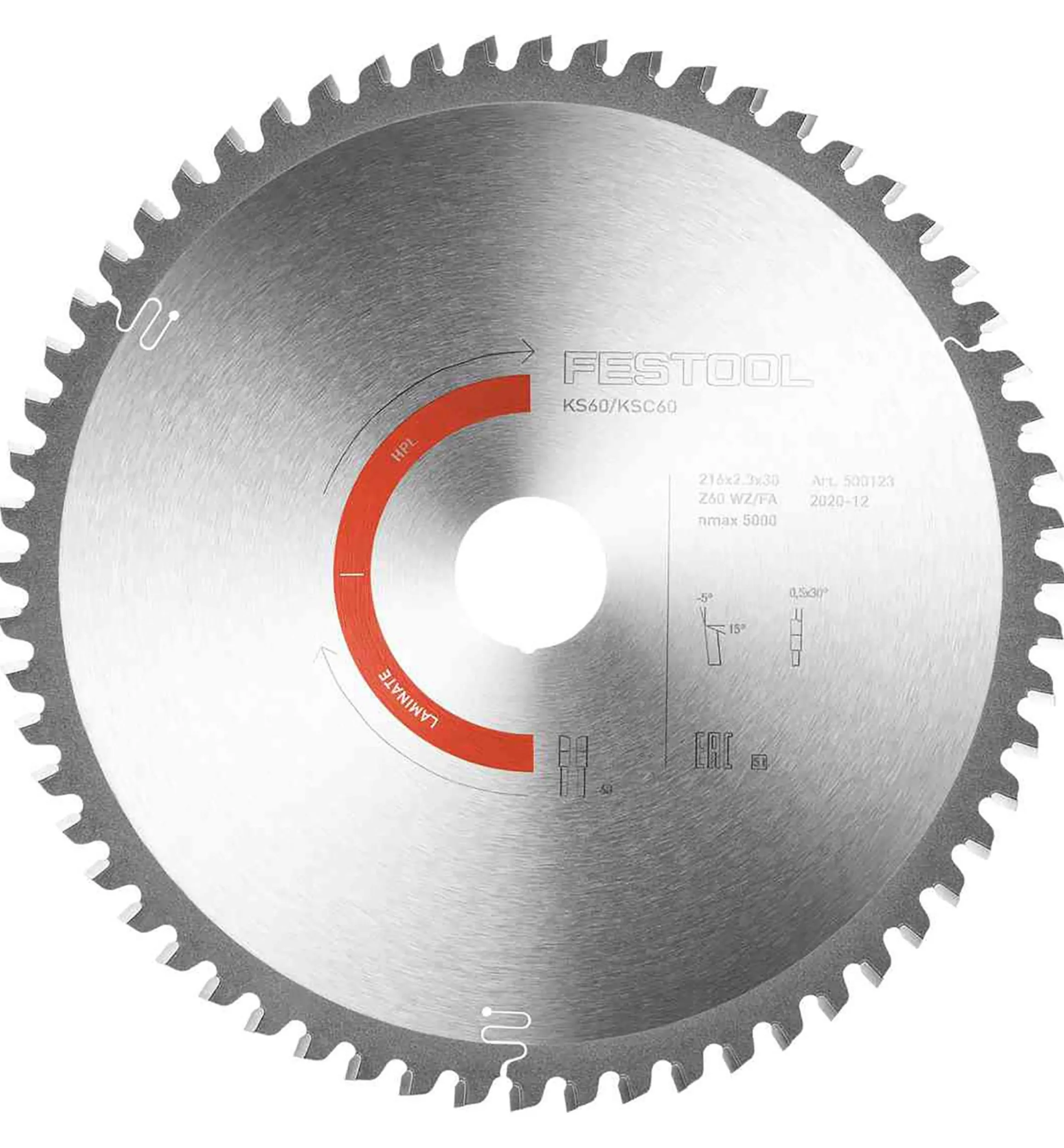 Lee Valley Power Tool Accessories>Blades For Festool Kapex KSC 60 Sliding Compound Miter Saw