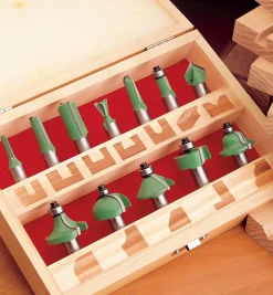 Lee Valley Routing>Boxed Set Of 12 Router Bits
