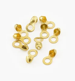 Lee Valley Box Hardware>Brass End Anchors