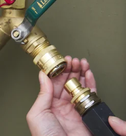 Lee Valley Hoses & Accessories>Brass Female Quick Coupler