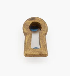 Lee Valley Escutcheons>Brass Flat Spline Escutcheon