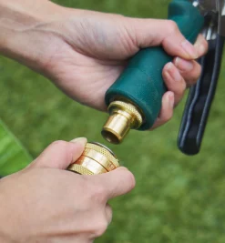 Lee Valley Hoses & Accessories>Brass Male Quick Coupler