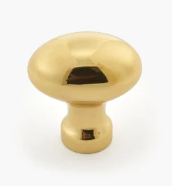 Lee Valley Knobs>Brass Oval Knobs