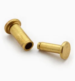 Lee Valley Fasteners>Brass Rivets