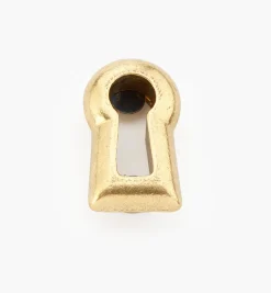 Lee Valley Escutcheons>Brass Rounded Spline Escutcheon