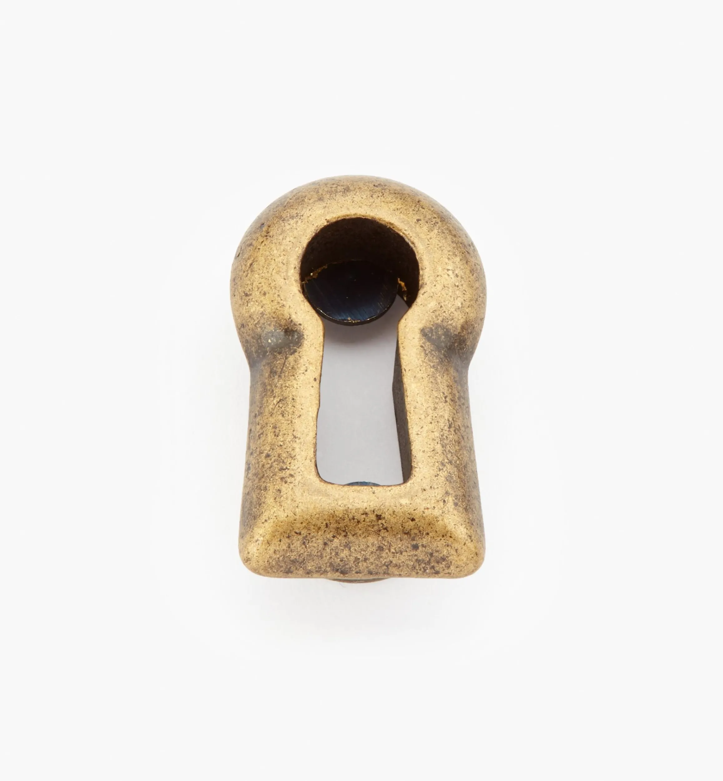 Lee Valley Escutcheons>Brass Rounded Spline Escutcheon