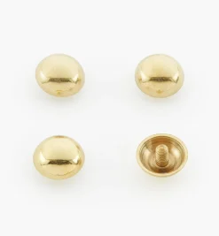 Lee Valley Fasteners>Brass Screw Cover Caps