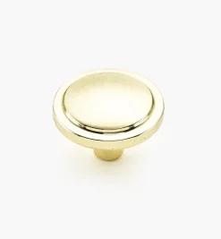 Lee Valley Knobs>Brass Traditional Knobs